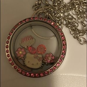 Hello kitty pink locket